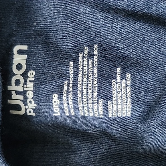 Urban Pipeline red, white, and blue ombre short sleeve tee - Picture 7 of 7